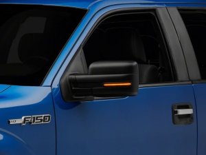 Ford F-150 LED Mirror Mounted Turn Signal Lights - Raxiom - Axial Series - Smoked - `09-`14