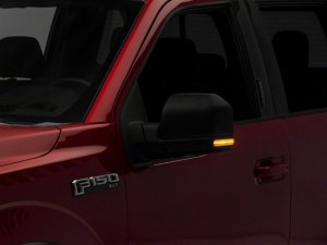 Ford F-150 Side Mirror Marker Lights - Raxiom - Axial Series Sequential LED - Clear - `15-`18 Ford F-150 Side Mirror Marker Lights - Raxiom - Axial Series Sequential LED - Clear - `15-`18