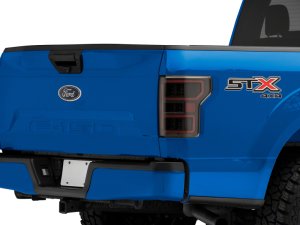 Ford F-150 LED Taillights - Rear - Raxiom - Axial Series with Sequential Turn Signals - Black Housing with Clear Lens - `18-`20