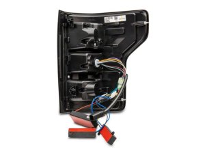 Ford F-150 LED Taillights - Rear - Raxiom - Axial Series with Sequential Turn Signals - Black Housing with Clear Lens - `18-`20