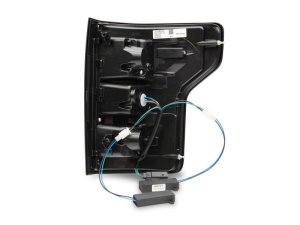 Ford F-150 Tail Lights - Rear - Raxiom - LED, Clear Lens - Black - `18-`20