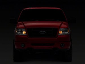 Ford F-150 LED Headlights - Front - Raxiom - Axial Series OEM Style - Chrome - `04-`08