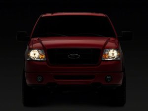 Ford F-150 LED Headlights - Front - Raxiom - Axial Series OEM Style - Chrome - `04-`08