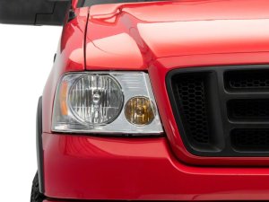 Ford F-150 LED Headlights - Front - Raxiom - Axial Series OEM Style - Chrome - `04-`08