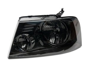 Ford F-150 LED Headlights - Raxiom - Axial Series OEM Style - Chrome Housing-Smoked Lens - `04-`08