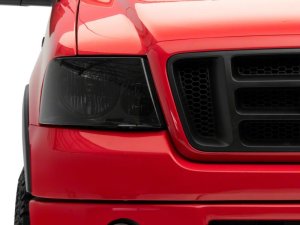 Ford F-150 LED Headlights - Raxiom - Axial Series OEM Style - Chrome Housing-Smoked Lens - `04-`08