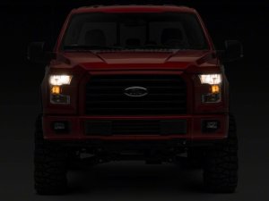 Ford F-150 LED Headlights - Raxiom - Axial OEM Style - Chrome - `15-`17