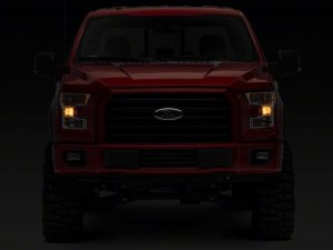 Ford F-150 LED Headlights - Raxiom - Axial OEM Style - Chrome - `15-`17