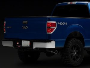 Ford F-150 License Plate Lamps - Raxiom - Axial Series with Smoked Lens - Red and White - `10-`14