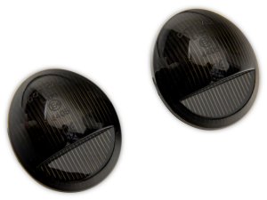 Ford F-150 License Plate Lamps - Raxiom - Axial Series with Smoked Lens - Red and White - `10-`14