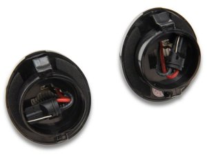 Ford F-150 License Plate Lamps - Raxiom - Axial Series with Smoked Lens - Red and White - `10-`14