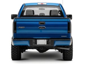 Ford F-150 LED Tail Lights - Rear - Raxiom - Axial Series - Black Housing, Smoked Lens - `09-`14