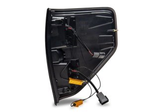 Ford F-150 LED Tail Lights - Rear - Raxiom - Axial Series - Black Housing, Smoked Lens - `09-`14