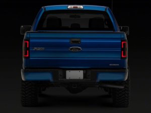 Ford F-150 LED Tail Lights - Rear - Raxiom - Halo Style - Smoked - `09-`14
