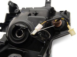 Ford F-150 LED Headlights - Raxiom - Axial Series with LED Bar - Black Housing, Clear Lens - `09-`14