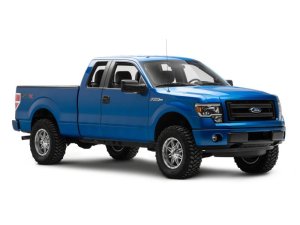 Ford F-150 Headlights - Raxiom - SEQL LED Bar - Black Housing with Clear Lens - `09-`14