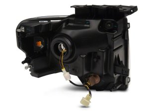 Ford F-150 Headlights - Raxiom - SEQL LED Bar - Black Housing with Clear Lens - `09-`14