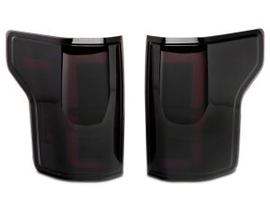 Ford F-150 LED Taillights - Raxiom - Axial Series - Black Housing, Smoked Lens - `15-`17