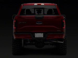 Ford F-150 LED Taillights - Raxiom - Axial Series - Black Housing, Smoked Lens - `15-`17