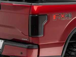 Ford F-150 LED Taillights - Raxiom - Axial Series - Black Housing, Smoked Lens - `15-`17