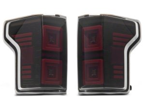 Ford F-150 LED Taillights - Raxiom - Horizon - Black Housing - `15-`20
