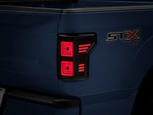 Ford F-150 LED Taillights - Raxiom - Horizon - Black Housing - `15-`20