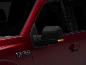 Ford F-150 Side Mirrors - Raxiom - Axial Series LED Mirror Mounted Turn Signals - Clear - `15-`20