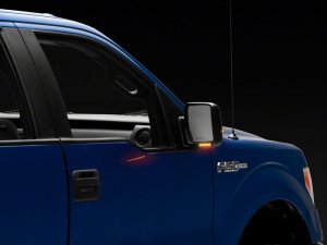 Ford F-150 Side Mirrors - Raxiom - Axial Series LED Sequential Mirror Mounted Turn Signals - Clear - `04-`14