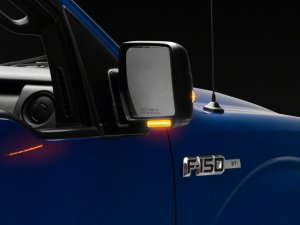 Ford F-150 Side Mirrors - Raxiom - Axial Series LED Sequential Mirror Mounted Turn Signals - Clear - `04-`14