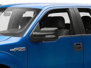 Ford F-150 Side Mirrors - Raxiom - Axial Series LED Sequential Turn Signals - Smoked - `09-`14