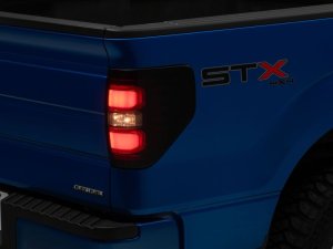 Ford F-150 LED Taillights - Raxiom - Axial Series - Black Housing- Smoked Lens - `09-`14