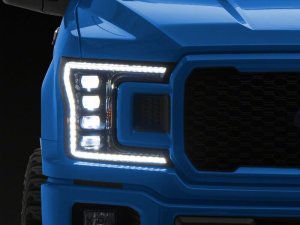 Ford F-150 LED Headlights - Raxiom - CXR Series V2 - Black - `18-`20