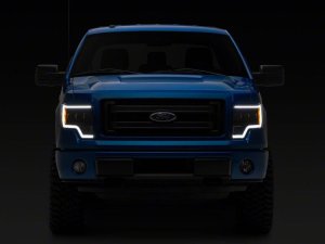 Ford F-150 LED Headlights - Raxiom - CXR Series - Black Housing - `09-`14