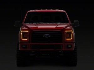 Ford F-150 LED Headlights - Raxiom - CXR Series - Black Housing - `15-`17