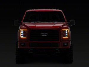 Ford F-150 LED Headlights - Raxiom - CXR Series - Black Housing - `15-`17
