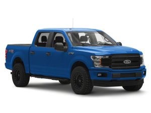 Ford F-150 Replacement Grille - Raxiom - CXR Series LED Upper with White DRL - Black - `18-`20 Ford F-150 Replacement Grille - Raxiom - CXR Series LED Upper with White DRL - Black - `18-`20