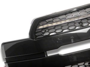 Ford F-150 Replacement Grille - Raxiom - CXR Series LED Upper with White DRL - Black - `18-`20 Ford F-150 Replacement Grille - Raxiom - CXR Series LED Upper with White DRL - Black - `18-`20