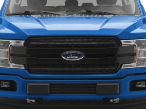 Ford F-150 Replacement Grille - Raxiom - CXR Series LED Upper with White DRL - Black - `18-`20 Ford F-150 Replacement Grille - Raxiom - CXR Series LED Upper with White DRL - Black - `18-`20
