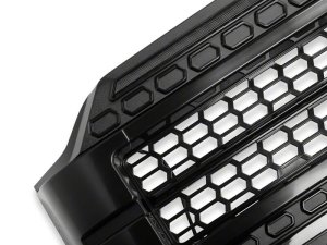 Ford F-150 Lighting Kit - Raxiom - CXR Series LED Upper Replacement Grille with White DRL - Black - `21-`23