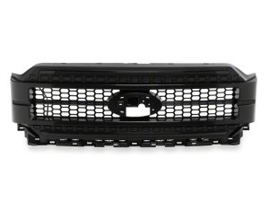 Ford F-150 Lighting Kit - Raxiom - CXR Series LED Upper Replacement Grille with White DRL - Black - `21-`23