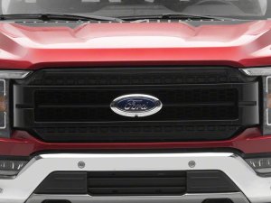 Ford F-150 Lighting Kit - Raxiom - CXR Series LED Upper Replacement Grille with White DRL - Black - `21-`23