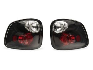Ford F-150 LED Taillights - Raxiom - Axial Series Euro Style - Black Housing - `01-`03