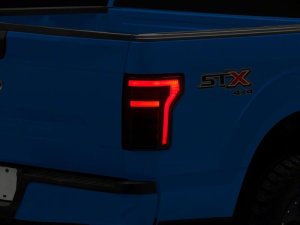 Ford F-150 LED Taillights - Raxiom - RBX - Smoked - `15-`20