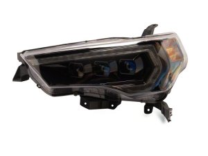 Toyota 4Runner LED Headlights - Raxiom - CXR Series with Amber DRL - Black - `14-`24