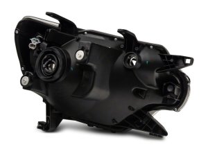 Toyota Tacoma LED Headlights - Raxiom - Axial Series w/ LED Bar, Black Housing - `12-`15