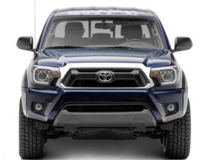 Toyota Tacoma LED Headlights - Front - Raxiom - Axial Series Projector with LED Bar - Black Housing - `12-`15