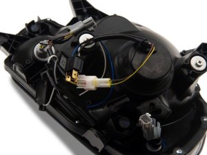 Toyota Tacoma LED Headlights - Raxiom - Axial Projector with SEQL LED Bar - Black Housing - `12-`15