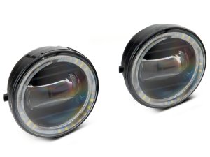 Toyota Tacoma Fog Lights - Raxiom - Axial Series LED Angel Eye - `05-`11
