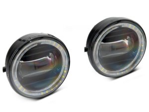 Toyota Tundra Fog Lights - Raxiom - Axial Series LED Angel Eye - `07-`13