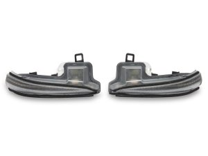 Toyota Tacoma Side Mirrors - Raxiom - Axial Series Amber LED - Clear - `16-`23